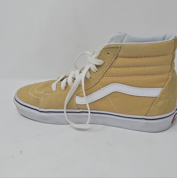 Vans SK8 Hi-Off The Wall Yellow UNISEX W 8.5 Men 7 Skateboarding grungecore, sma - Picture 7 of 10